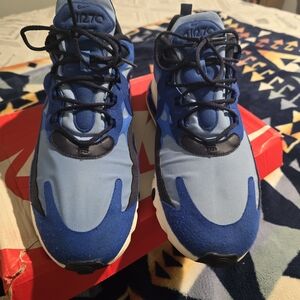 Nike Air Max 270 React Pacific Blue 2019 Size 13 Like New CI3866-400
